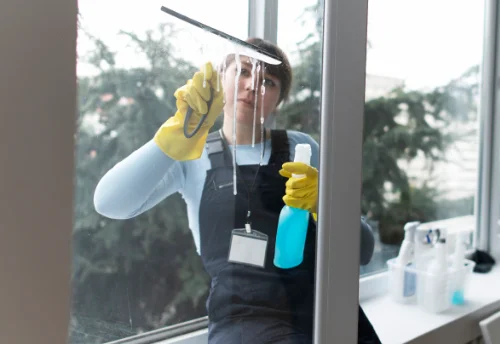 Nettoyage de vitres intérieures et extérieures au Pescher